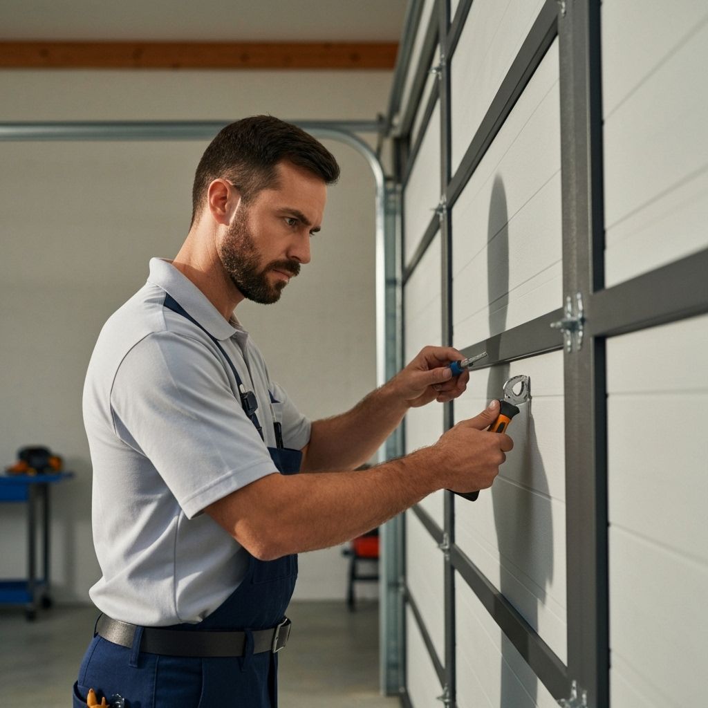 Professional garage door repair service